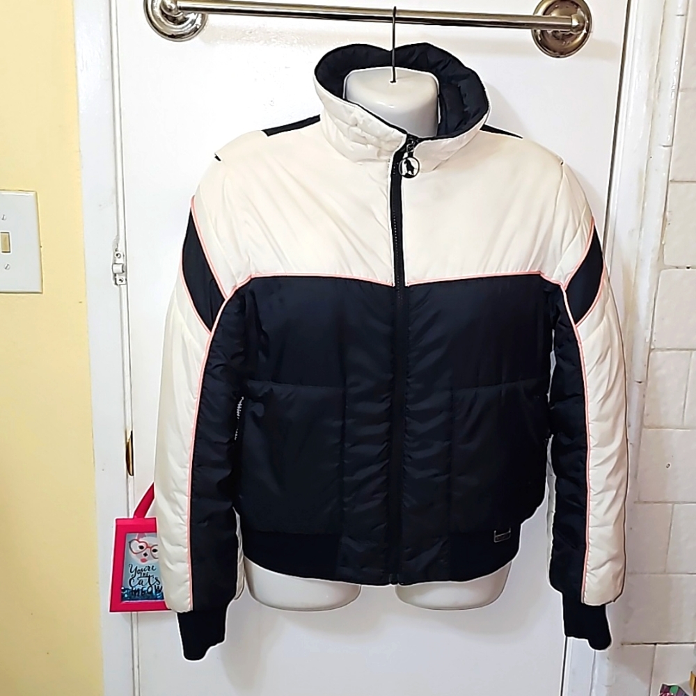 Mountain Goat By White Stag puffer jacket vintage Women's Color Block nylon ❄️